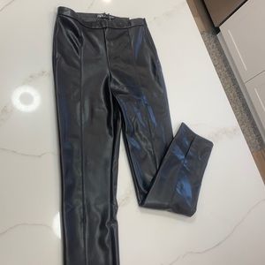 Zara leather leggings